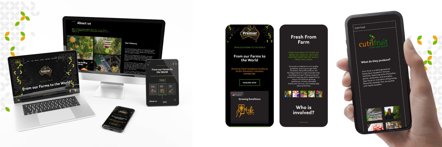 Produce marketing branding